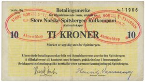SNSK 10 kroner 1973