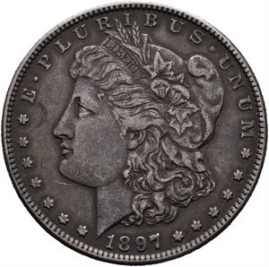 Morgan Dollar 1897 S
