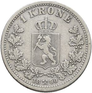 1 krone 1890