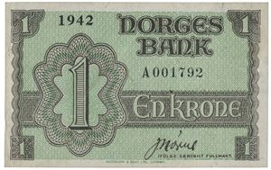 1 kr 1942