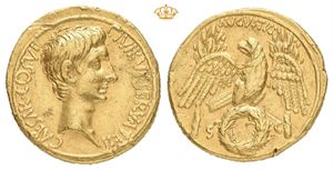 Augustus, 27 BC-AD 14. AV aureus (19,5 mm; 7,73 g)