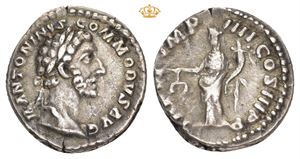 AR Denarius 181 AD