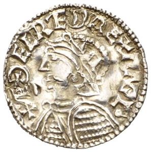 Aethelraed II 978-1016, penny, London, 1003-1009. (1,44 g)