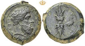 Æ Hemidrachm, circa 344-338 BC