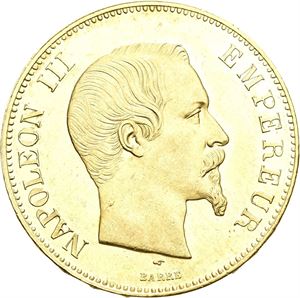 Napoleon III, 100 francs 1857 A