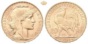 3. republikk, 20 francs 1914