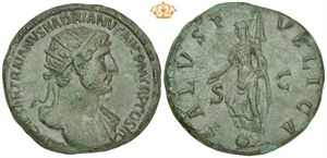 Æ Dupondius, AD 119-120