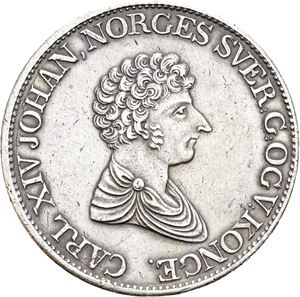 CARL XIV JOHAN 1818-1844, KONGSBERG, Speciedaler 1833
