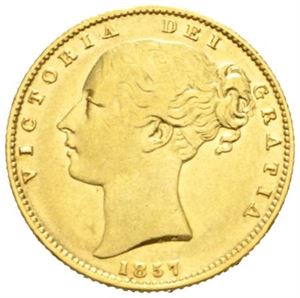 Victoria, sovereign 1857.