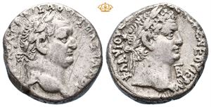 SYRIA, Seleucis and Pieria. Antioch. Vespasian, AD 69-79. AR tetradrachm (14,57 g).