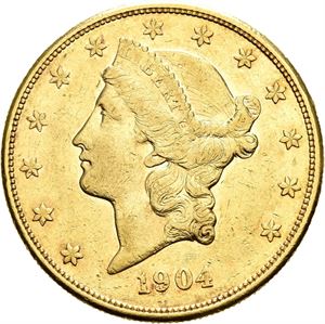 20 dollar 1904