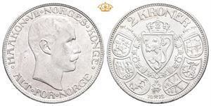 2 kroner 1912. Små kantmerker/minor edge nicks