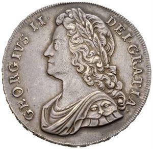 George II, crown 1739