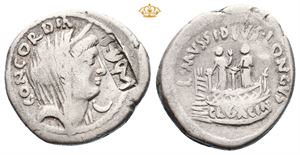IONIA, Ephesus. AR denarius (3,69 g).