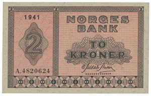 2 kroner 1941 A