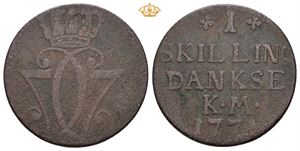 1 skilling 1771 (1782). København. S.18