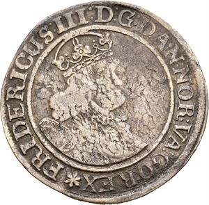 Frederik III 1648-1670. Speciedaler 1650. S.17