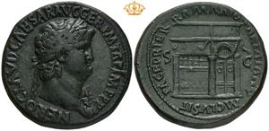 Æ Sestertius, AD 65