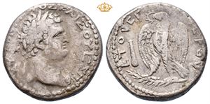 SYRIA, Seleucis and Pieria. Antioch. Titus as Caesar, AD 69-79. AR tetradrachm (14,72 g).