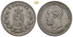 2 kroner 1892