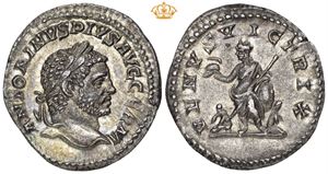 AR Denarius, AD 215-217