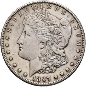Morgan Dollar 1897 S