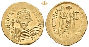 Phocas, AD 602-610. AV solidus (4,48 g; 20 mm)