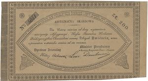 200 zlotys 1831. No. 5051.