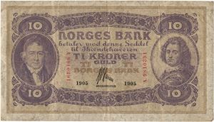 10 kroner 1905. A9810391