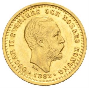 5 kronor 1882.