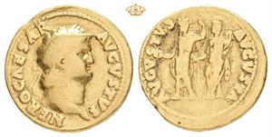 Nero, AD 54-68. AV aureus (19 mm; 6,79 g)