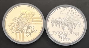 Sølvsett Sykkel VM 1993