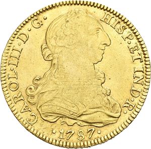 Carl III, 8 escudos 1787