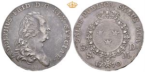 3 daler silvermynt 1770