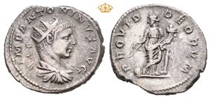 Elagabalus, AD 218-222. AR antoninianus (5,04 g)