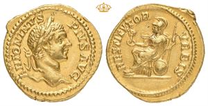 Caracalla, AD 198-217. AV aureus (20 mm; 6,86 g)