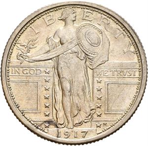 1/4 dollar 1917
