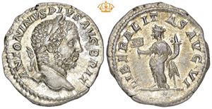 AR Denarius, AD 211