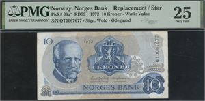 10 kroner 1972 QT