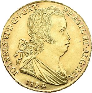 Joao VI, 4 escudos 1824