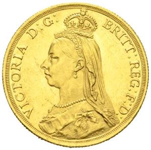 Victoria, 2 pund 1887