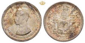 1/4 baht RS 121 (=1902). Liten blankettfeil på revers, fin gammel patina/minor planchet flaw on reverse, nice old patina