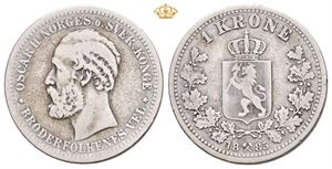 1 krone 1885