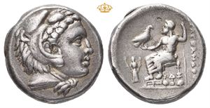KINGS of MACEDON. Alexander III "The Great", 336-323 BC. AR drachm (4,22 g)
