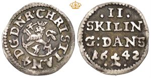 2 skilling 1642. S.48