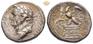SYRIA, Seleucis and Pieria. Antioch. Vespasian, AD 69-79. AR tetradrachm (14,38 g).