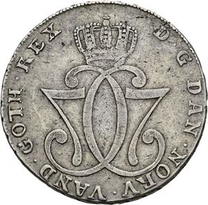 CHRISTIAN VII 1766-1808. KONGSBERG. Speciedaler 1778. S.1