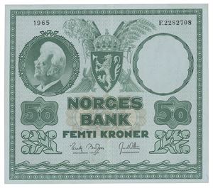 50 kroner 1965. F.2282708