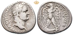 SYRIA, Seleucis and Pieria. Antioch. Vespasian, AD 69-79. AR tetradrachm (14,14 g).