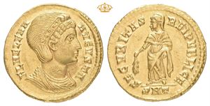 Helena. Augusta, AD 324-330. AV solidus (19,5 mm; 4,43 g)